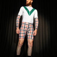 Design Retro Rhombus Professional Cycling Suit