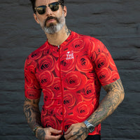 Creative Rose Smoke Girl Pattern Cycling Clothing Quick-drying and Breathable