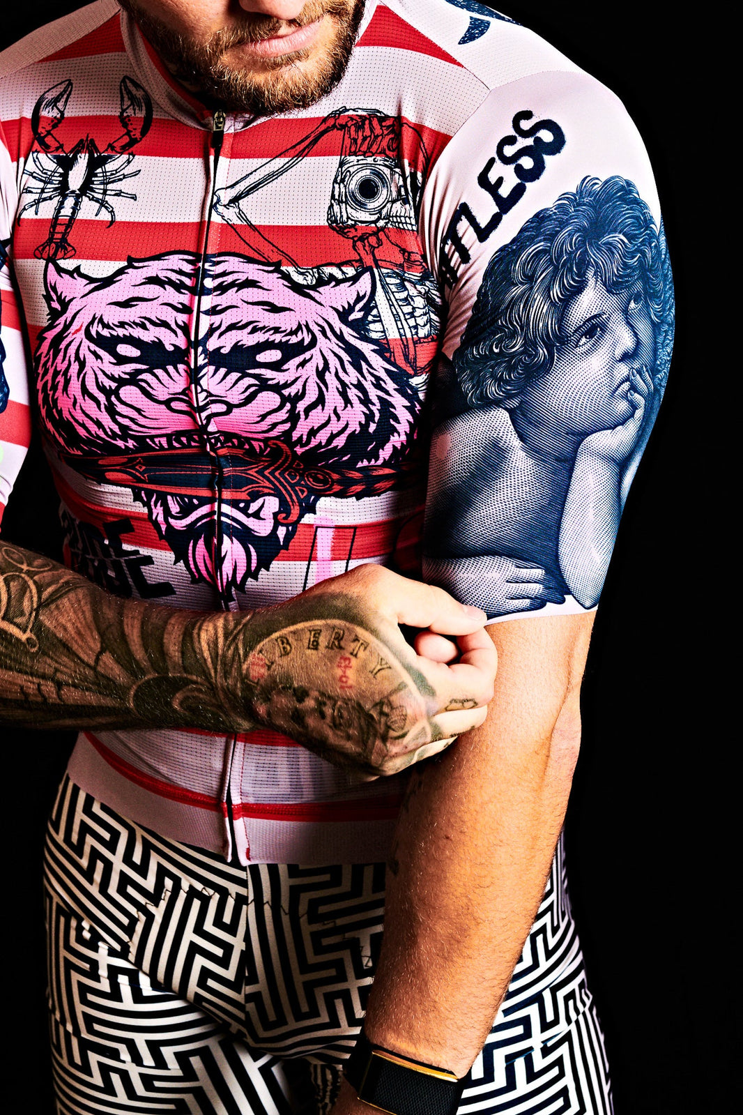 Unique Pattern Design Does Not Bump Into Shirt Series Professional Quick-drying Riding Suit