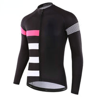KEMALOCE Autumn Pro Long Sleeve Cycling Jersey Skull