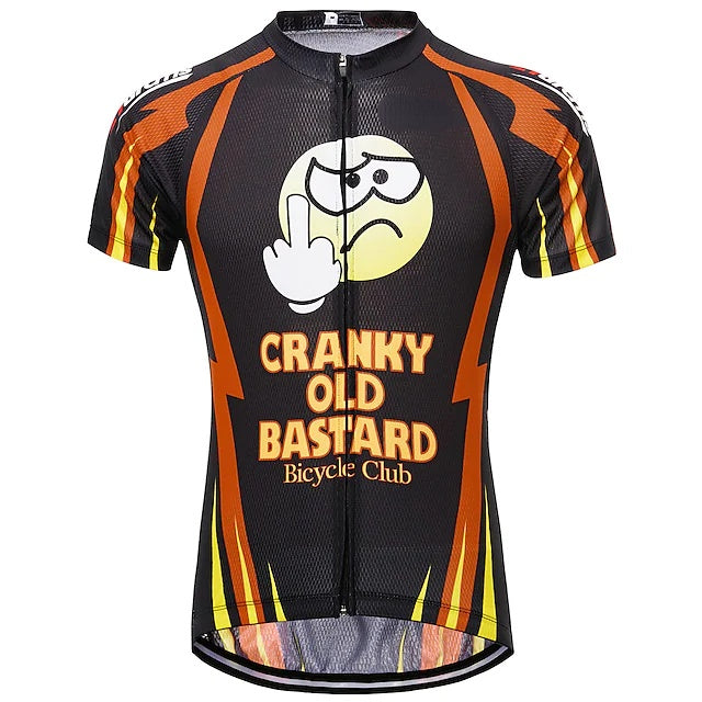 Novelty Funny Men's Short Sleeve Cycling Jersey