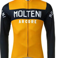 Men's Long Sleeve Cycling Jersey Winter Polyester