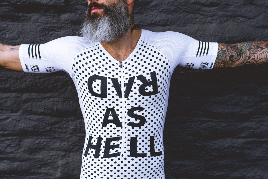 "White Dots” Speedstream Race Suit