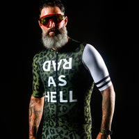 Advanced Fabrics Cool Leopard Print Explosive Riding Suits Recommended Series