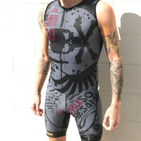 "Insane Graffiti" Sleeveless Suit