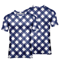 Men's and Women's Breathable Cycling Wear Printed Round Neck Short Sleeve Top