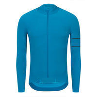 Thermal Fleece Long Sleeve Cycling Jersey 10 Colors
