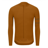 Thermal Fleece Long Sleeve Cycling Jersey 10 Colors