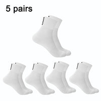 Breathable Sport Cycling Short Socks 5 Pairs