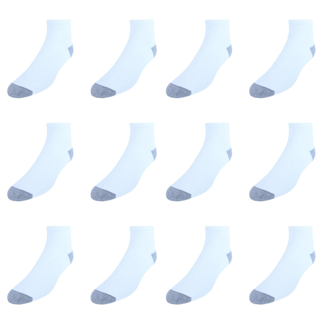 Hanes Men's FreshIQ X-Temp Ankle Socks (12 Pack)