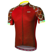 Arsuxeo Men's Short Sleeve Cycling Jersey