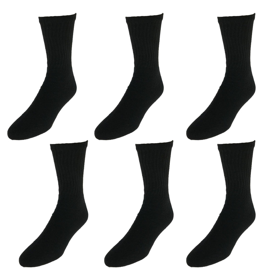 Everlast Men's 6PK Crew Socks(6 Pair Pack)