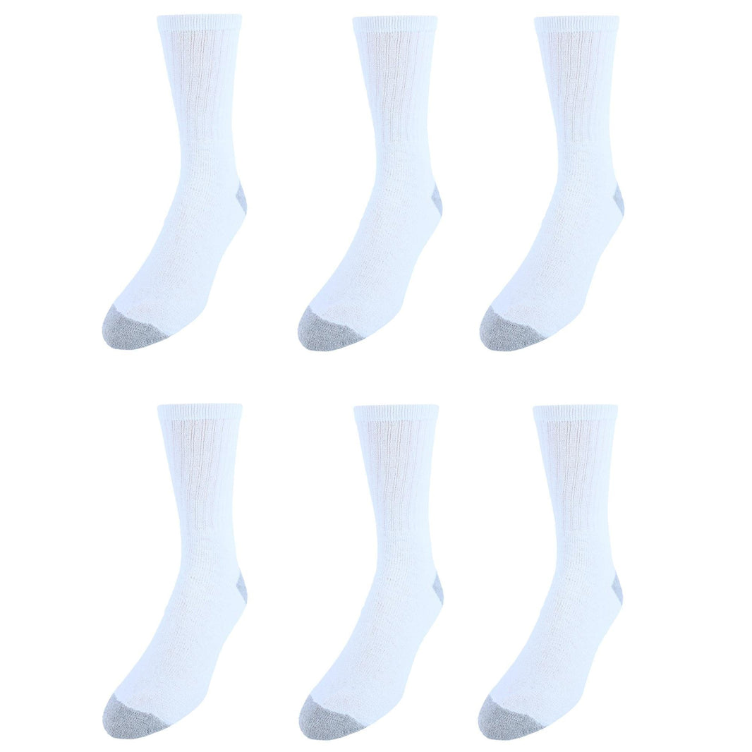 Everlast Men's 6PK Crew Socks(6 Pair Pack)