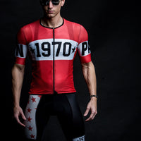 ¡°1970" Summer Jersey suit (Tops+Bottom)