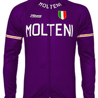 Men's Long Sleeve Cycling Jersey Winter Polyester