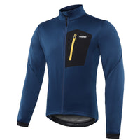 Arsuxeo Men's Cycling Jacket Winter Elastane Bike