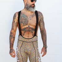 Color Speckled Pro Cycling Sports Cycling Pants