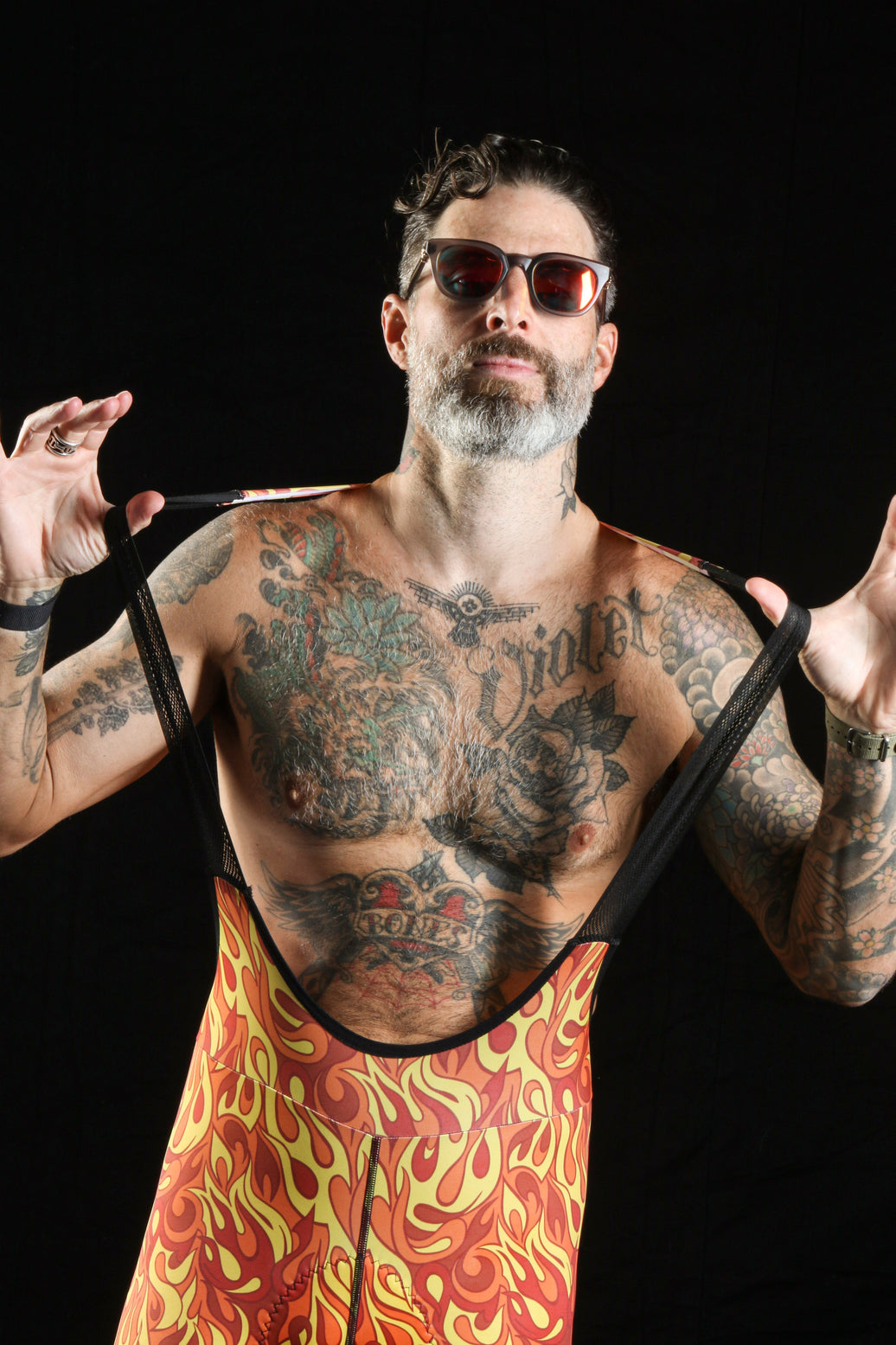 Enthusiasm Flame Professional Riding Suit Comfortable and Breathable