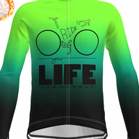Grams Men's Long Sleeve Cycling Jersey
