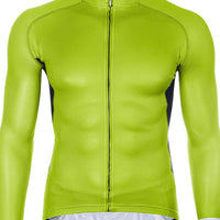 Grams Men's Long Sleeve Cycling Jersey Spandex Polyester