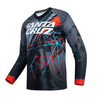 SANTA CRUZ Moto Bicycle Jersey Long Sleeve Cycling Enduro