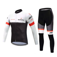 Men Long Sleeve Bicycle Cycling Sets Anti-sweat Brief