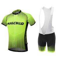 Malciklo Men Cycling Jersey with Bib