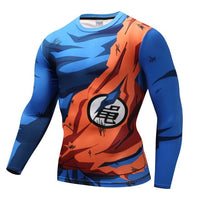 Compression Tee shirt 3D Print T-shirt Cosplay Costume Gok
