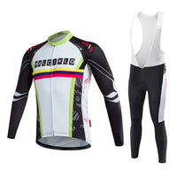 Malciklo men's Long Sleeve Cycling Jersey