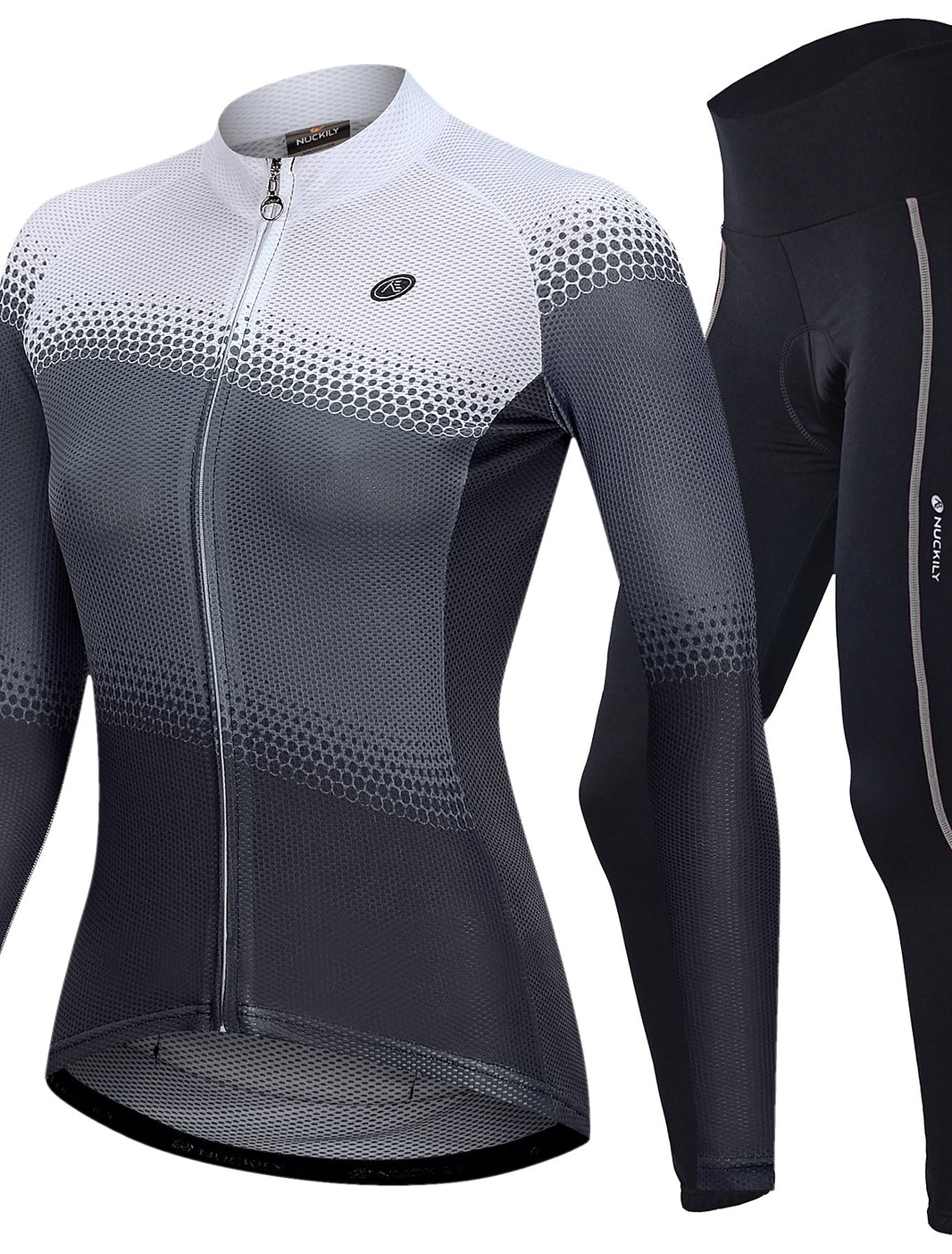 Women's Long Sleeve Cycling Jersey with Tights