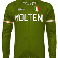 Men's Long Sleeve Cycling Jersey Winter Polyester