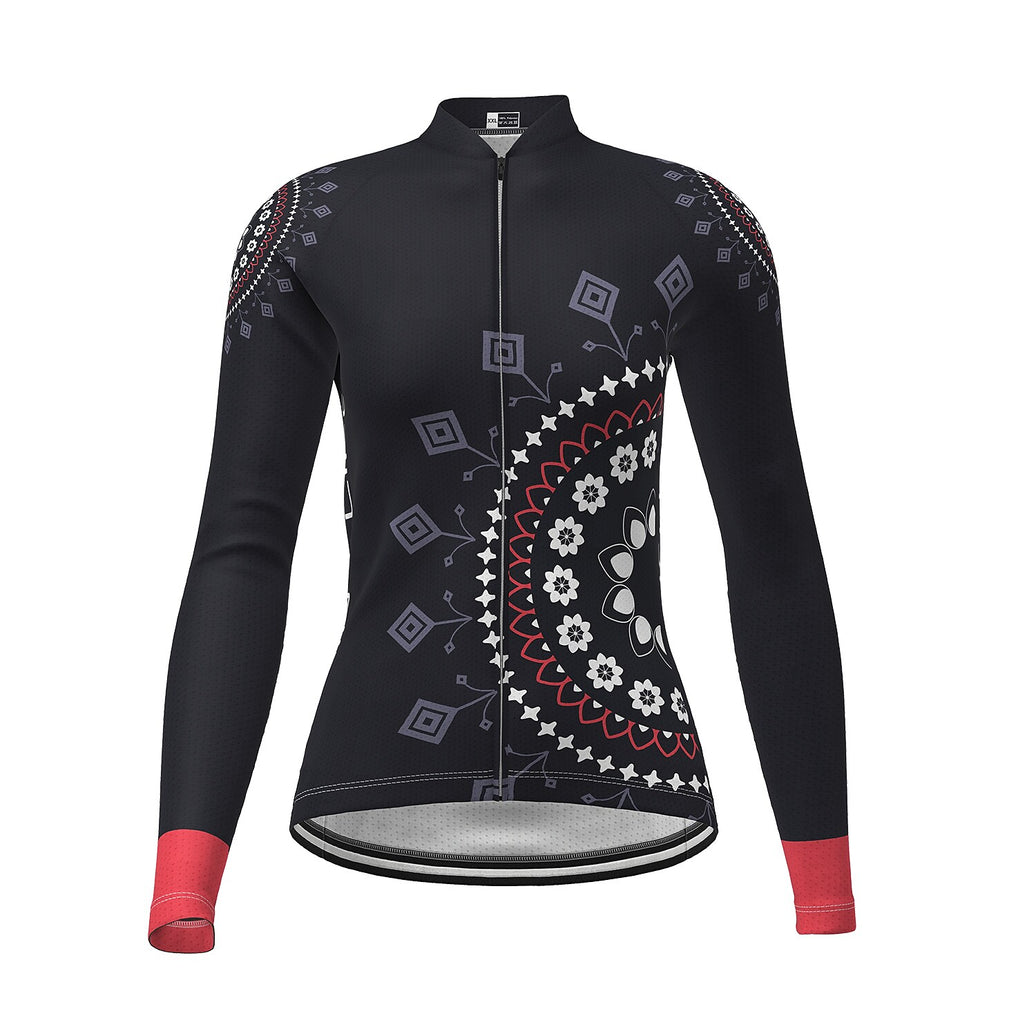 Women's Long Sleeve Cycling Jersey Polyester