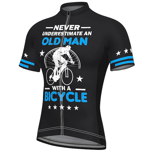 Sunnyriant Men's Short Sleeve Cycling Jersey