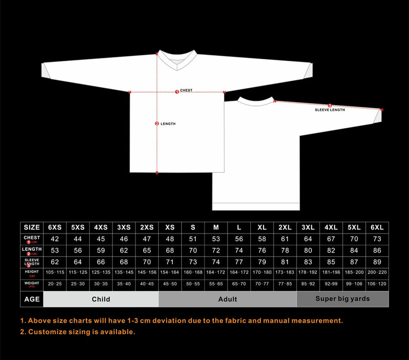 Moto Jersey mountain bike clothing MTB T-shirt DH MX cycling shirts