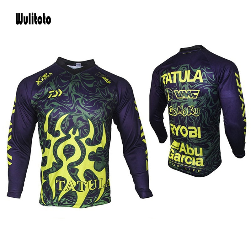New ciclismo Fishing Jersey Long Sleeve Fishing Shirt Breathable