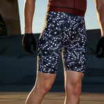 "Dice" Brown Black and White Dots Professional Riding