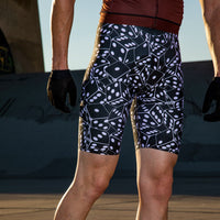 "Dice" Brown Black and White Dots Professional Riding