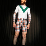 Design Retro Rhombus Professional Cycling Suit