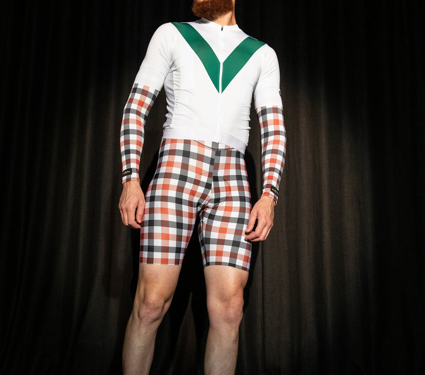 Design Retro Rhombus Professional Cycling Suit