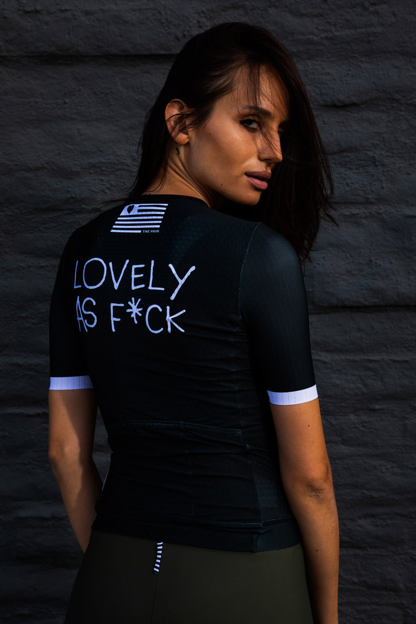 LOVELY BLACK AERO JERSEY