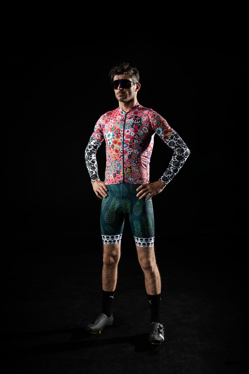 Colorful Flowers Series Cycling Suit Quick Dry