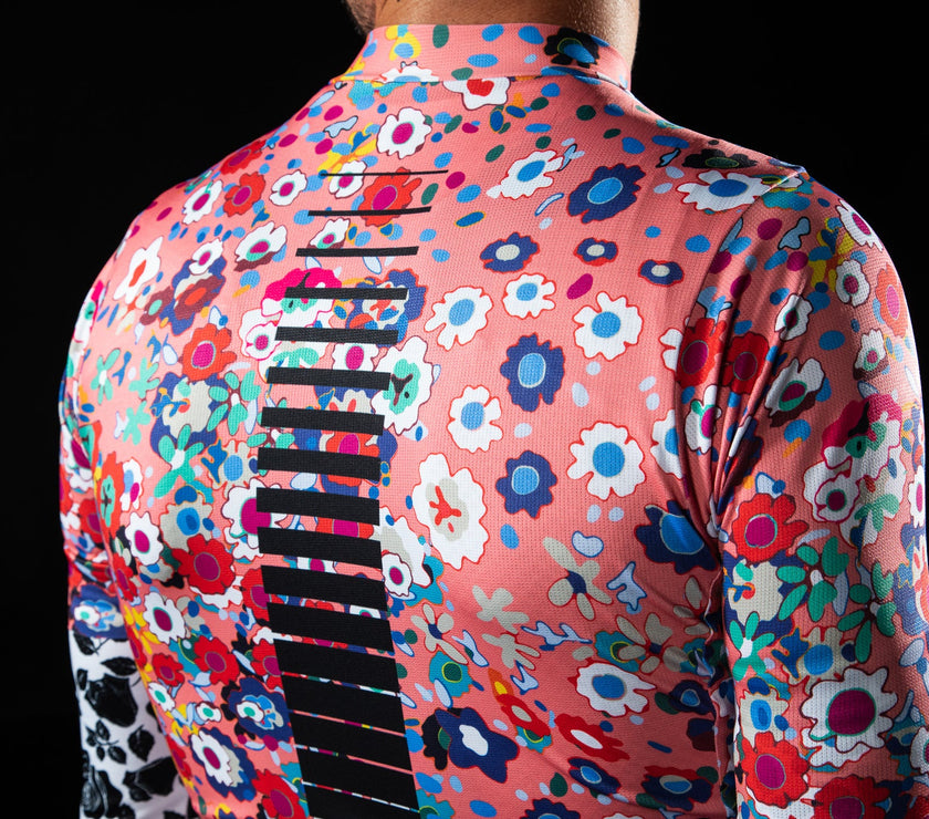 Colorful Flowers Series Cycling Suit Quick Dry