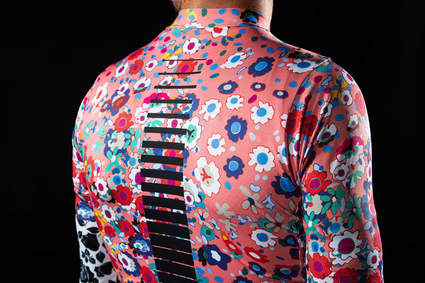 Colorful Flowers Series Cycling Suit Quick Dry