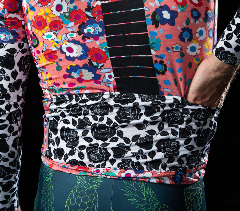 Colorful Flowers Series Cycling Suit Quick Dry