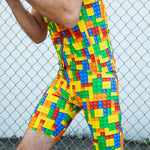 "Lego" 3D Color Building Block Series Fun Cycling Clothing Professional Breathable