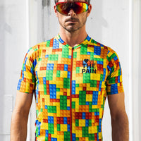 Lego Colorful 3D Building Block Cycling Shirt