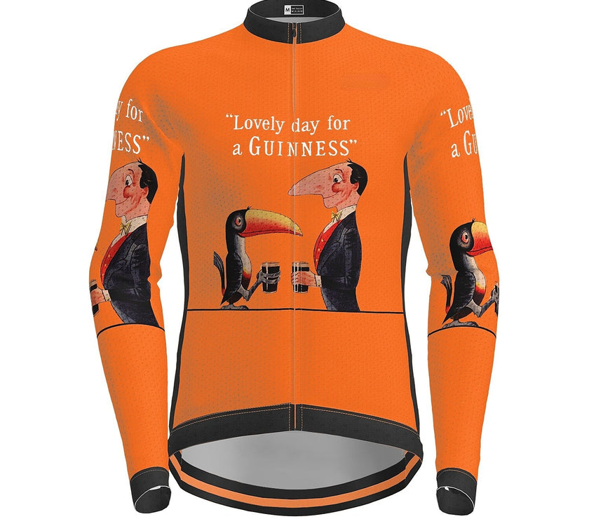 Men's Long Sleeve Cycling Jersey e Bird Winter