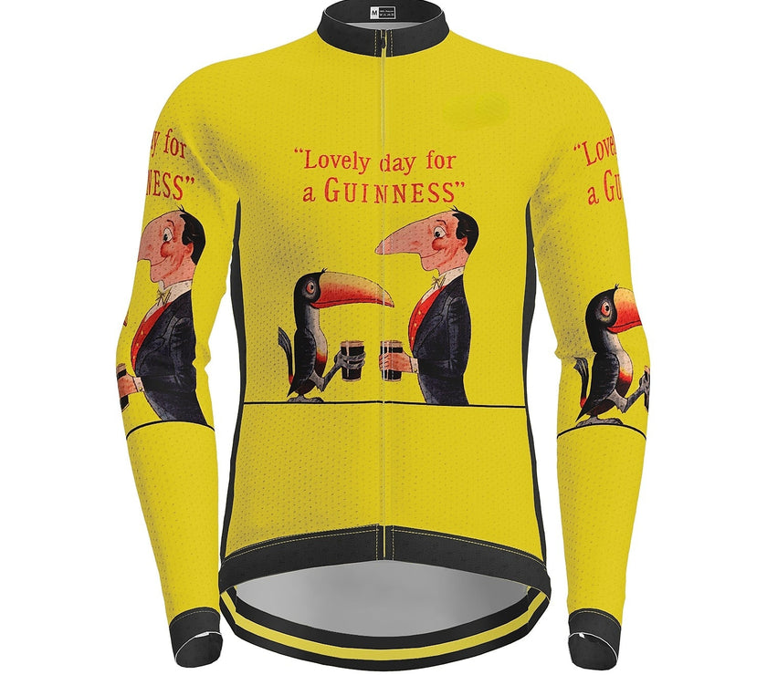 Men's Long Sleeve Cycling Jersey e Bird Winter