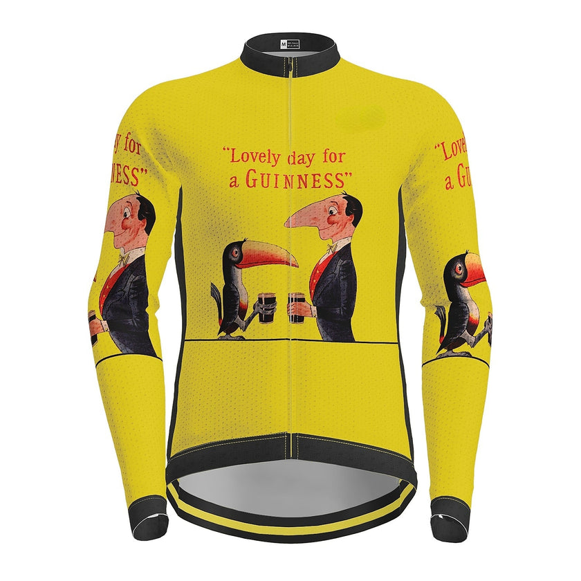 Men's Long Sleeve Cycling Jersey e Bird Winter