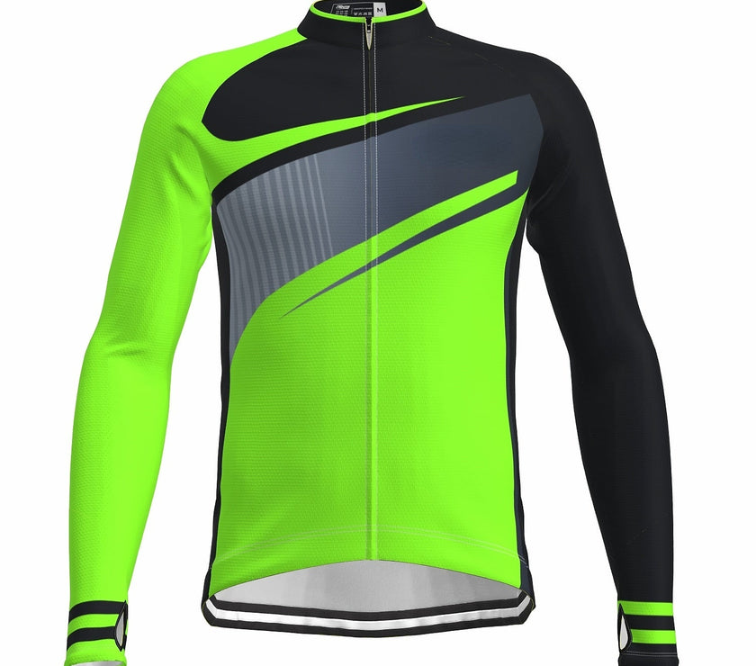 Grams Men's Long Sleeve Cycling Jersey